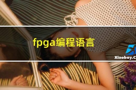 fpga编程语言