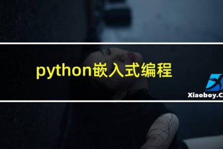 python嵌入式编程